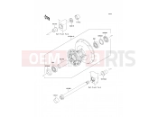 KAWASAKI W800 (EJ800AEF) Front Hub
