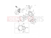 Right Engine Cover(s) - Kawasaki W800 (EJ800AGF) 2016