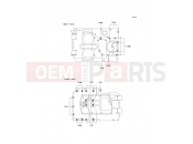 KAWASAKI ER-5 (ER500-D1) Crankcase Bolt Pattern