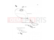 KAWASAKI ER-5 (ER500-D1) Labels