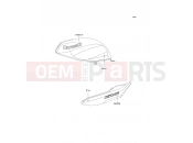 KAWASAKI ER-5 (ER500-D1) Decals(Blue)