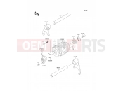 KAWASAKI KAZER (AN110-D3) Gear Change Drum/Shift Fork(s)