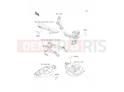 KAWASAKI KAZER (AN110-D3) Labels