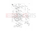KAWASAKI KLE250 (KLE250-A6) Cylinder Head