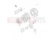 KAWASAKI KLE250 (KLE250-A6) Clutch