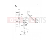 KAWASAKI KLE250 (KLE250-A6) Rear Master Cylinder
