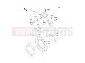 KAWASAKI KLE250 (KLE250-A6) Rear Brake