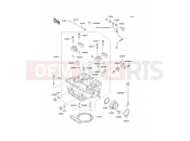 KAWASAKI KLR650 (KL650-C7) Cylinder Head