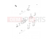KAWASAKI KLR650 (KL650-C7) Gear Change Drum/Shift Fork(s)