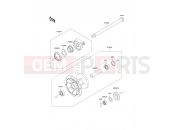 KAWASAKI KLR650 (KL650-C7) Front Hub