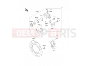 KAWASAKI KLR650 (KL650-C7) Rear Brake