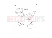 KAWASAKI KLR650 (KL650-C7) Labels