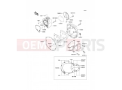 KAWASAKI W650 (EJ650-A3) Right Engine Cover(s)