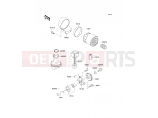 KAWASAKI W650 (EJ650-A3) Oil Pump