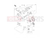 KAWASAKI W650 (EJ650-A3) Starter Motor