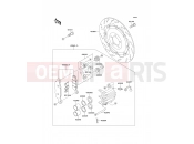 KAWASAKI W650 (EJ650-A3) Front Brake