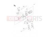 KAWASAKI 2001 Gear Change Drum/Shift Fork(s)