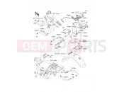 KAWASAKI 2001 Frame Fittings