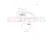 KAWASAKI 2001 Decals(Blue/Gold)
