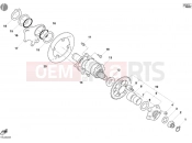 DUCATI Monster S4R HUB, REAR WHEEL » REAR WHEEL