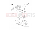 Carburetor Parts - Kawasaki ER-5 (ER500-C5P) 2005