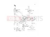 Frame Fittings - Kawasaki ER-5 (ER500-C5P) 2005