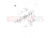 KAWASAKI ER-6f ABS (EX650B6F) Gear Change Drum/Shift Fork(s)