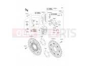 KAWASAKI ER-6f ABS (EX650B6F) Front Brake