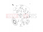 KAWASAKI ER-6f ABS (EX650B6F) Rear Brake