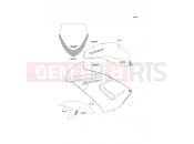 KAWASAKI ER-6f ABS (EX650B6F) Decals(Blue)