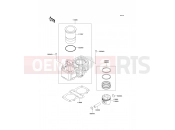 KAWASAKI KLE500 (KLE500B7F) Cylinder/Piston(s)