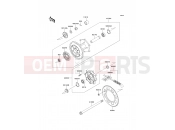 KAWASAKI KLE500 (KLE500B7F) Rear Hub