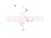 KAWASAKI KLE500 (KLE500B7F) Brake Pedal