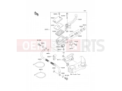 KAWASAKI KLE500 (KLE500B7F) Front Master Cylinder