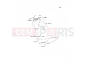 KAWASAKI KLE500 (KLE500B7F) Decals(Blue)