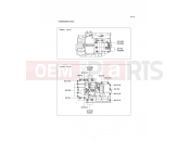 Crankcase Bolt Pattern - Kawasaki VERSYS (KLE650B7F) 2007