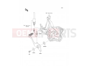Brake Pedal - Kawasaki VERSYS (KLE650B7F) 2007