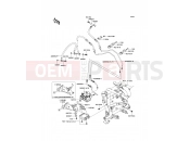 Brake Piping - Kawasaki VERSYS (KLE650B7F) 2007