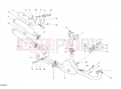 DUCATI Monster S4RS EXHAUST SYSTEM » EXHAUST SYSTEM