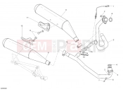 DUCATI 2007 Sportclassic 1000 EXHAUST SYSTEM » EXHAUST SYSTEM