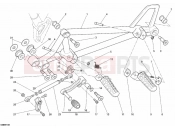DUCATI 2007 Sportclassic 1000 FOOTRESTS, LEFT » UNCLASSIFIED