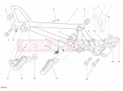 DUCATI 2007 Sportclassic 1000 FOOTRESTS, RIGHT » UNCLASSIFIED