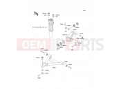 KAWASAKI MULE 3010 4x4 (KAF620-E4) Front Suspension