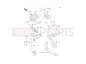 KAWASAKI MULE 3010 4x4 (KAF620-E4) Brake Pedal