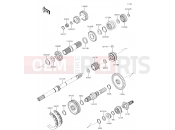 KAWASAKI MULE 4010 4x4 (KAF620THF) Transmission