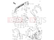 KAWASAKI MULE 4010 4x4 (KAF620THF) Front Fender(s)