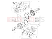 KAWASAKI MULE 4010 4x4 (KAF620THF) Front Hubs/Brakes