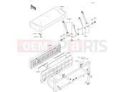 KAWASAKI MULE 4010 4x4 (KAF620THF) Seat
