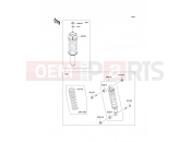 KAWASAKI MULE 600 (KAF400B7F) Shock Absorber(s)