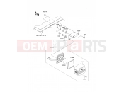 KAWASAKI MULE 600 (KAF400B7F) Taillight(s)